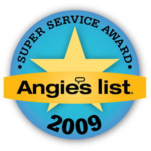 Southeast Texas Trees LLC receives Angie's List 2009 Super Service Award